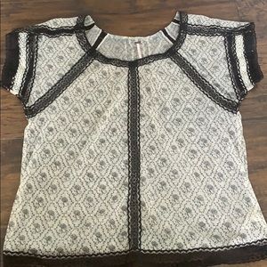 Lace Free People Top